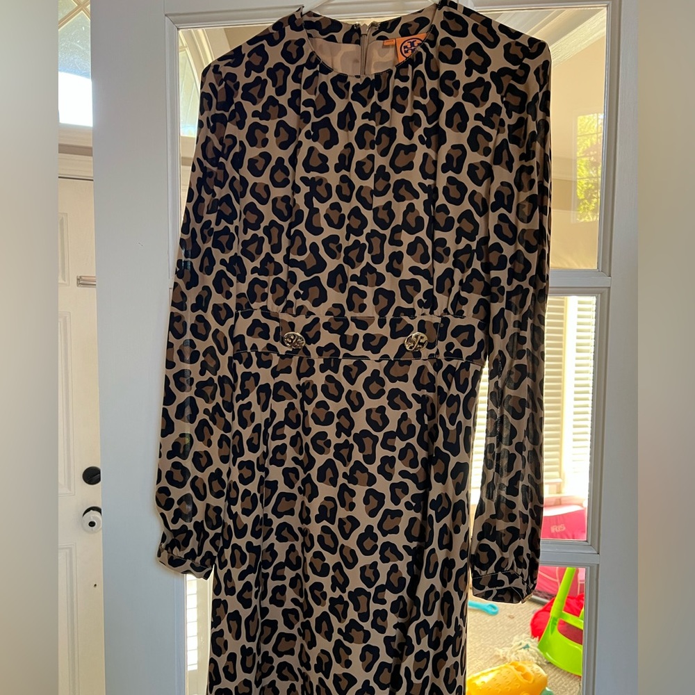 Tory Burch leopard dress